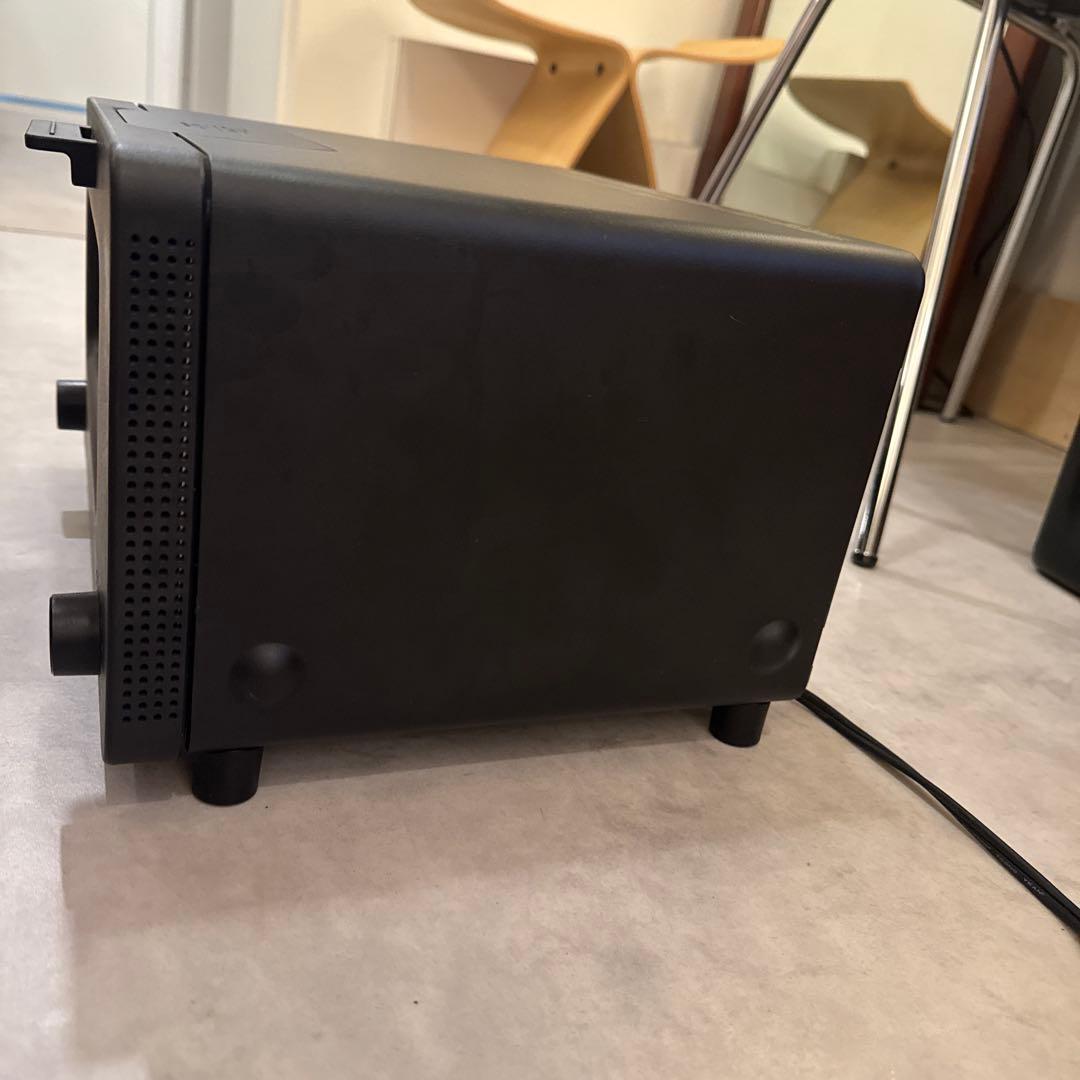 BALMUDA オーブントースター　KO1E 黒　ブラック