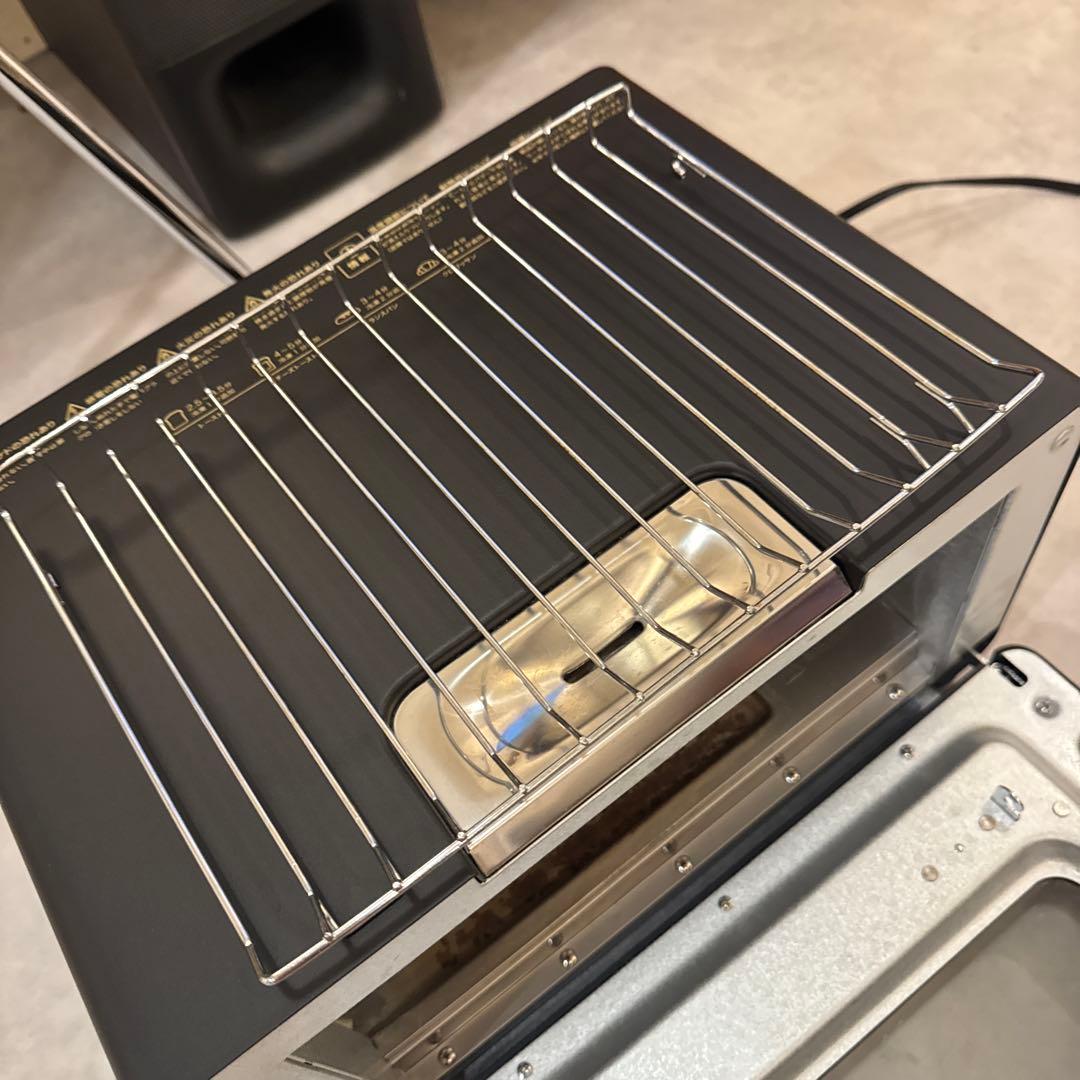 BALMUDA オーブントースター　KO1E 黒　ブラック