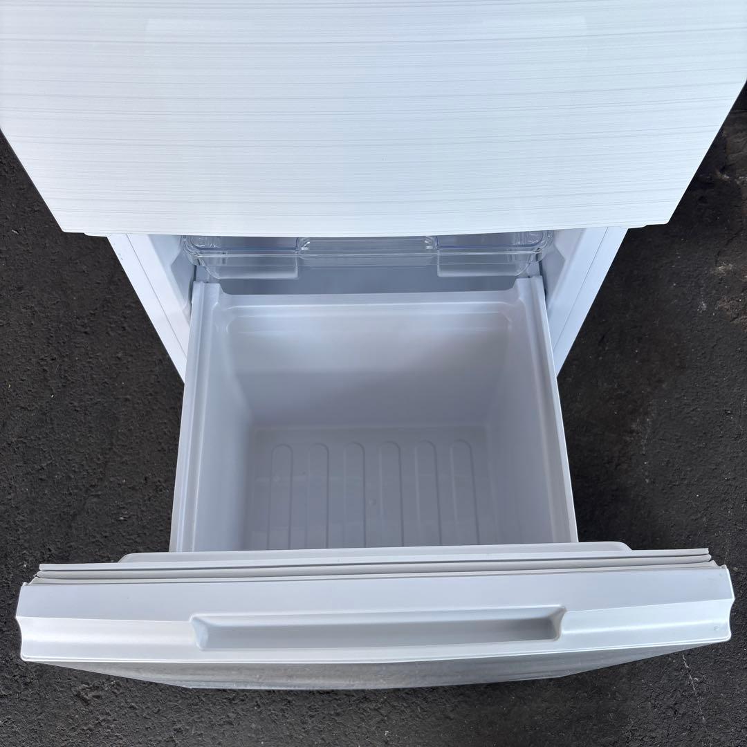 SHARP中古冷凍冷蔵庫152L2022年製 形名SJ-D15H-W