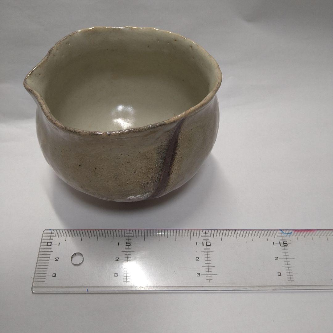 粉引茶碗　杉本貞光　作