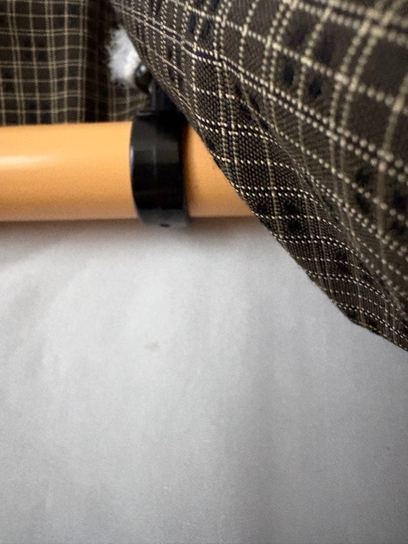 【未使用品】根津儀一　縞華織　花織紬　スモールサイズ