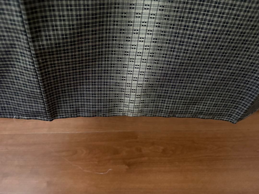 【未使用品】根津儀一　縞華織　花織紬　スモールサイズ