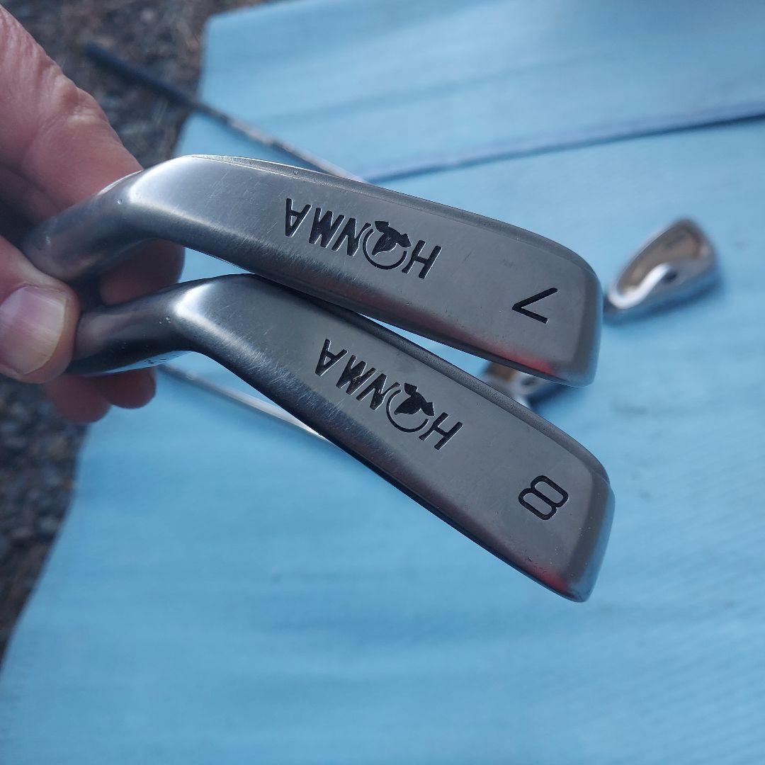 フ*。様 ホンマほか倉庫整理ゴルフクラブセット保管品バッグ付