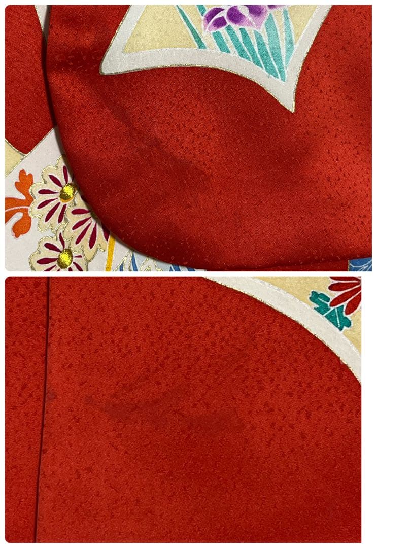 子供着物と長襦袢セット 七五三 7歳 こども