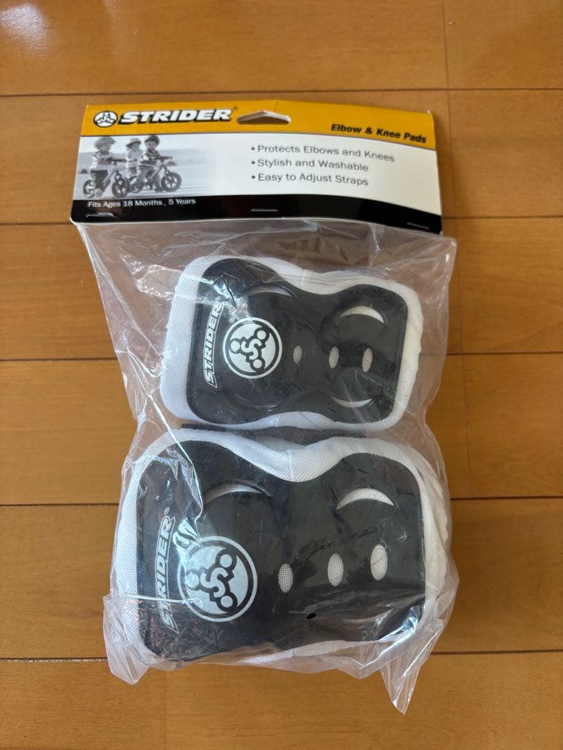 STRIDER バランスバイク オレンジ 12インチ➕新品プロテクターセット