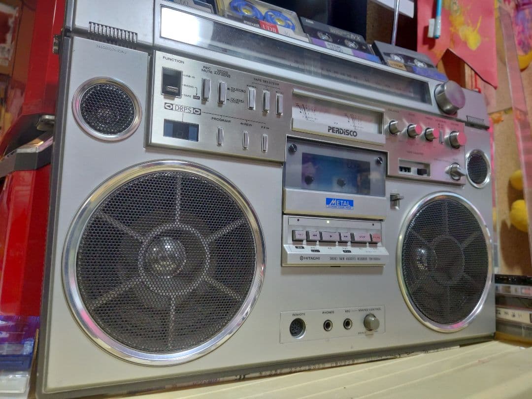 onih0926　高級バブルラジカセ　メタルテープ対応TRK-8600rm