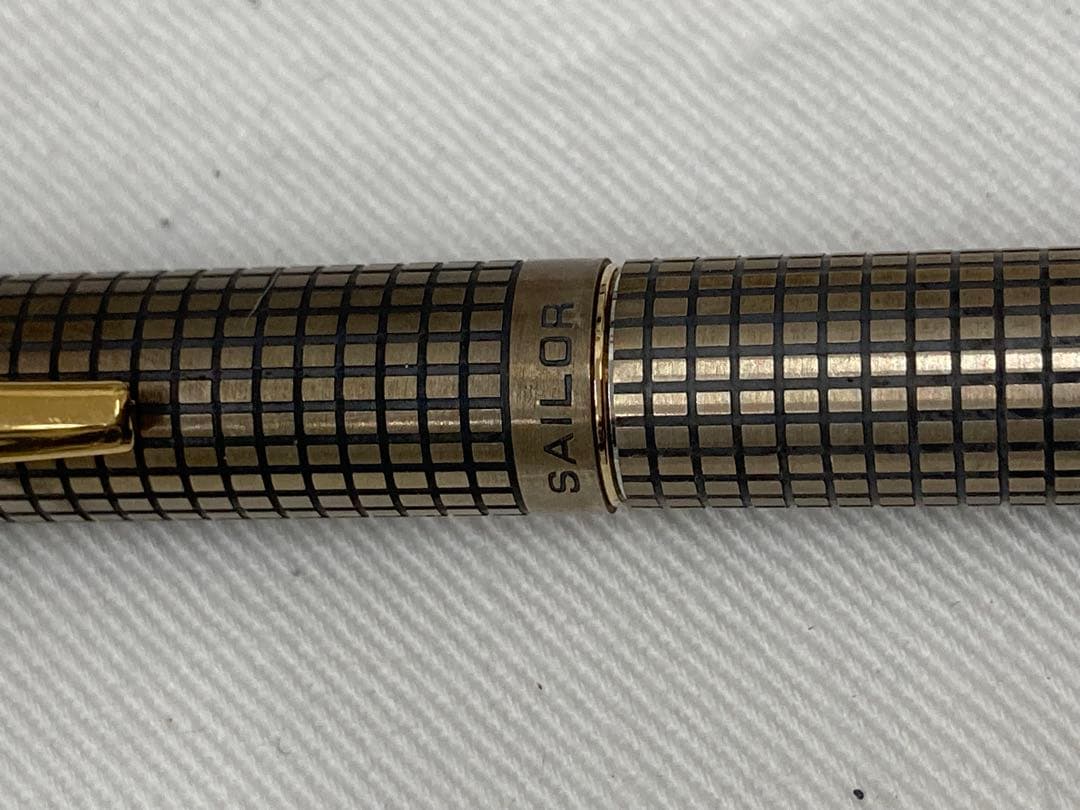 あ*き様 SAILOR silver 万年筆 18Kペン先 シャープペン 袋未開