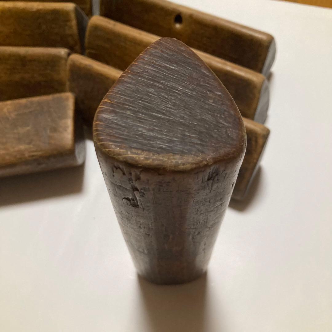 菰槌　こも編み用　おもり　古道具　アンティーク　骨董品　ハンドメイド