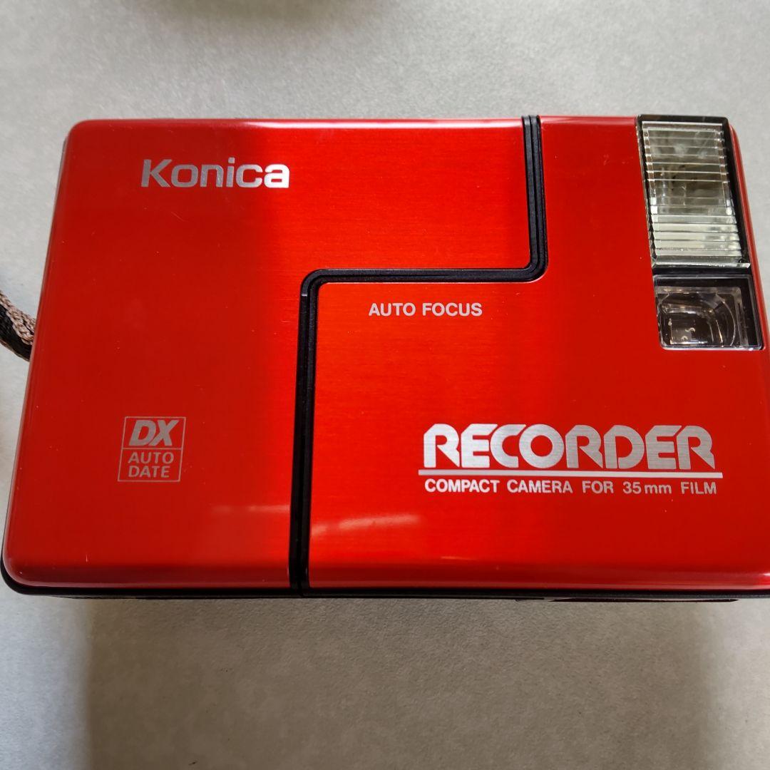 Konica RECORDER コニカ レコーダー コンパクトフィルムカメラ