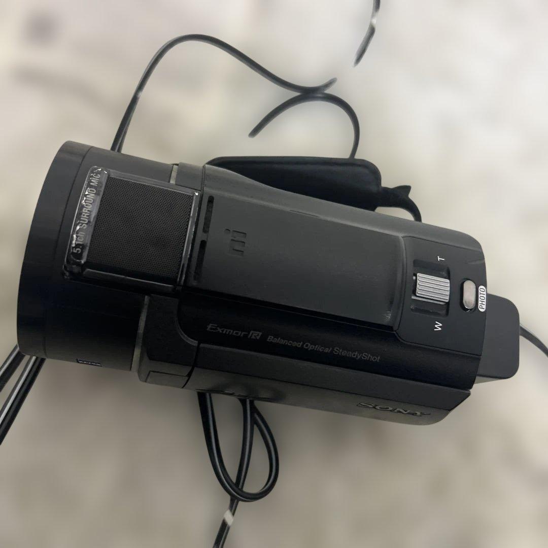 【動作確認済み】ソニー SONY ビデオカメラ FDR-AX40 4K 黒