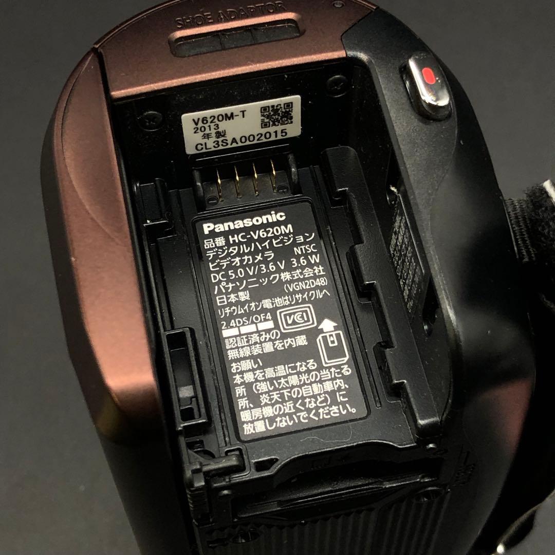【動作確認済】HC-V620M デジタルハイビジョン ビデオカメラ Pana