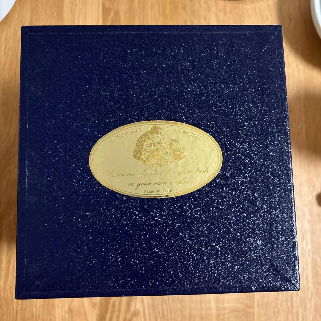 横濱元町　増田窯　海老づくし銘々重　横浜染付　お重