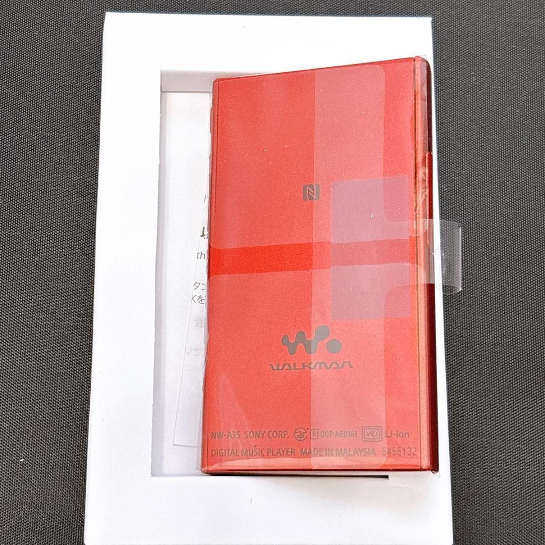 SONY WALKMAN ウォークマン NW-A35HN レッド Aシリーズ