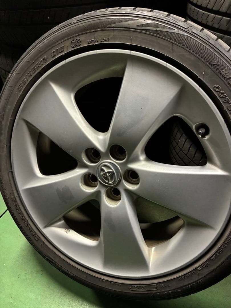 【美品】30プリウスツーリング純正ホイール　タイヤ付き