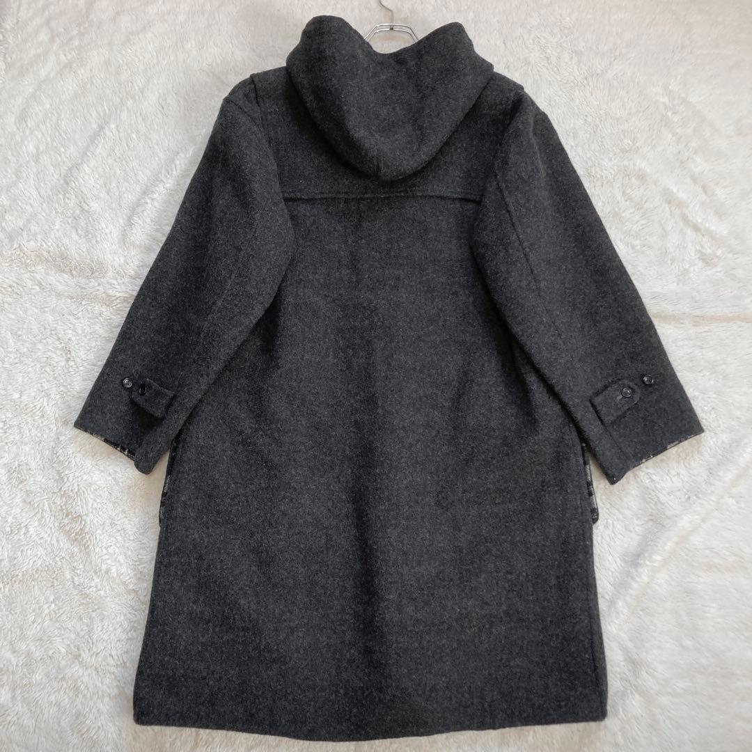 【極美品】Papas　SYDNEY H SHAW￼　ダッフルコート　ゆったり　M