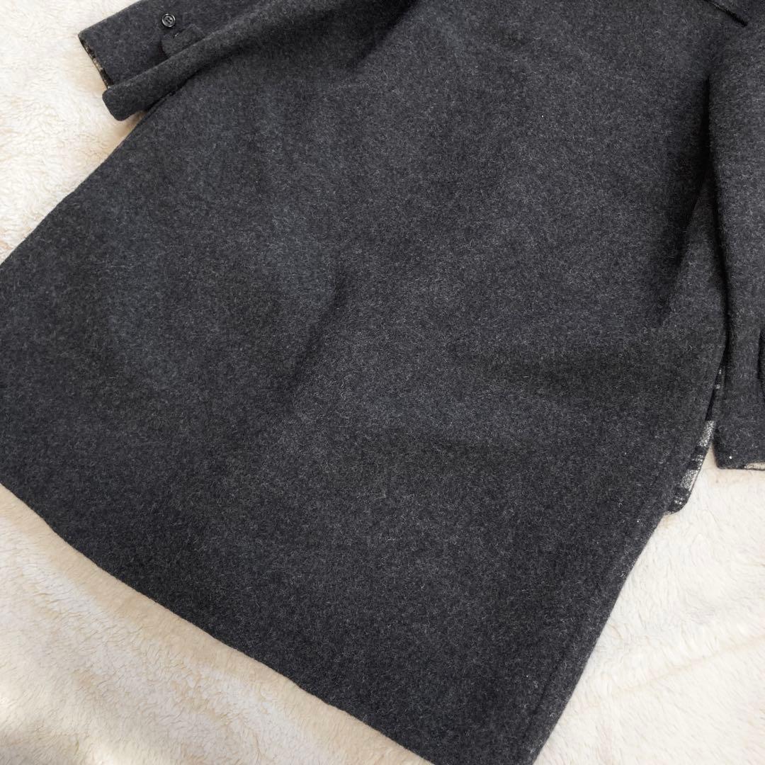 【極美品】Papas　SYDNEY H SHAW￼　ダッフルコート　ゆったり　M