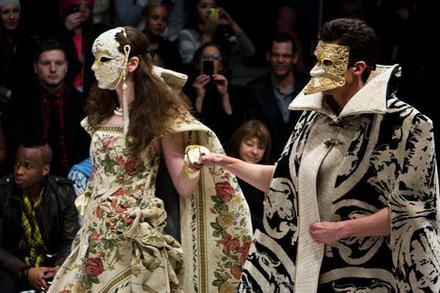 ベネチアンマスク　Bauta Ducale Black