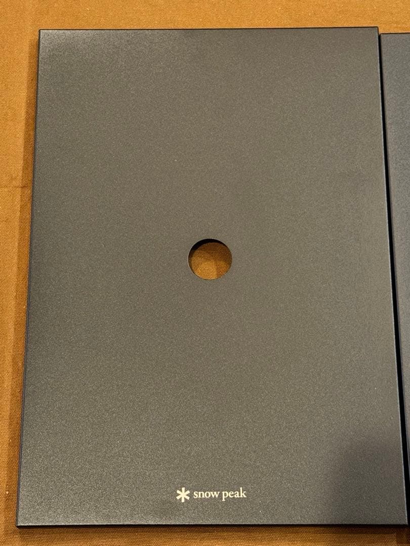 スノーピーク ステンレストレー1ユニット×2ハーフユニット×2 ブラック