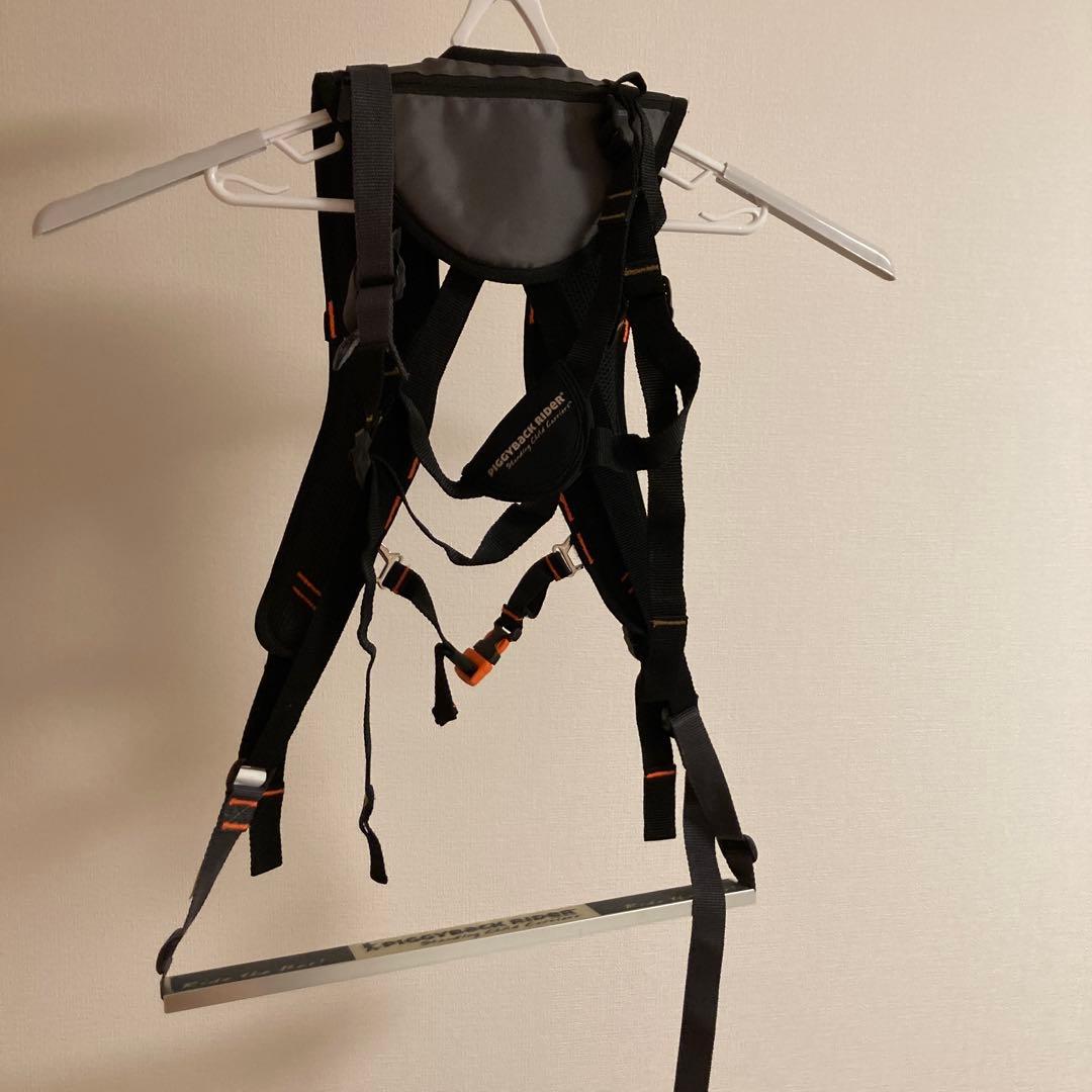 PIGGYBACK RIDER/ピギーバックライダー　オレンジ　直立型おんぶ紐