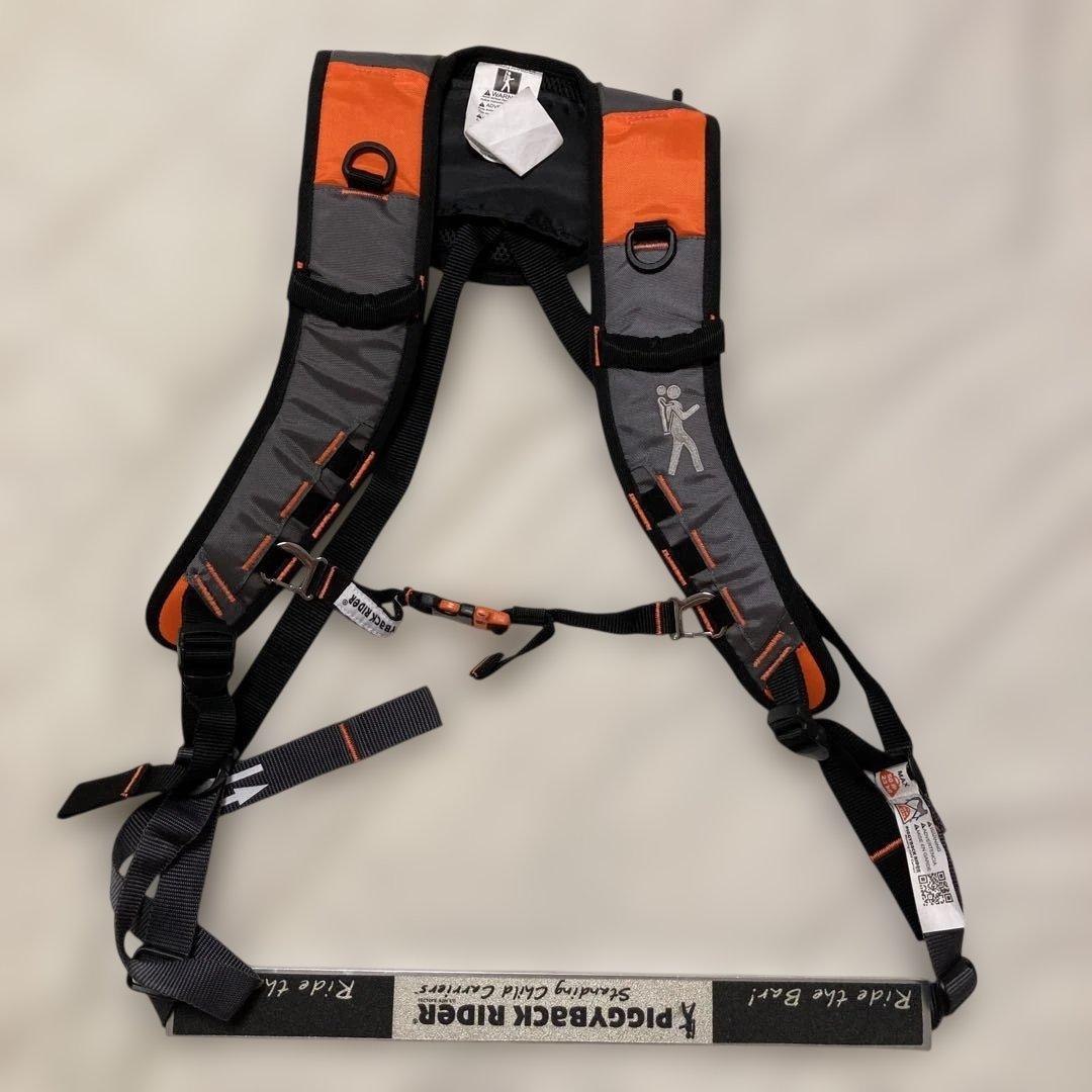 PIGGYBACK RIDER/ピギーバックライダー　オレンジ　直立型おんぶ紐