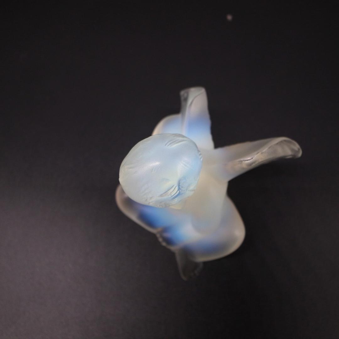 Lalique　ラリック　天使の置物　オパルセント フィギュリン