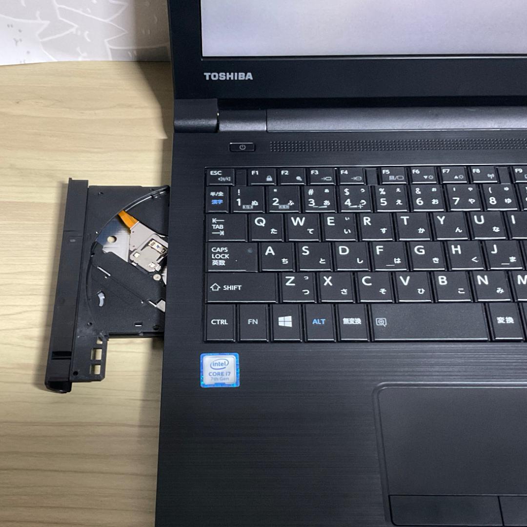 高性能＞Dynabook 大画面 i7/16G/新品SSD500G/Office