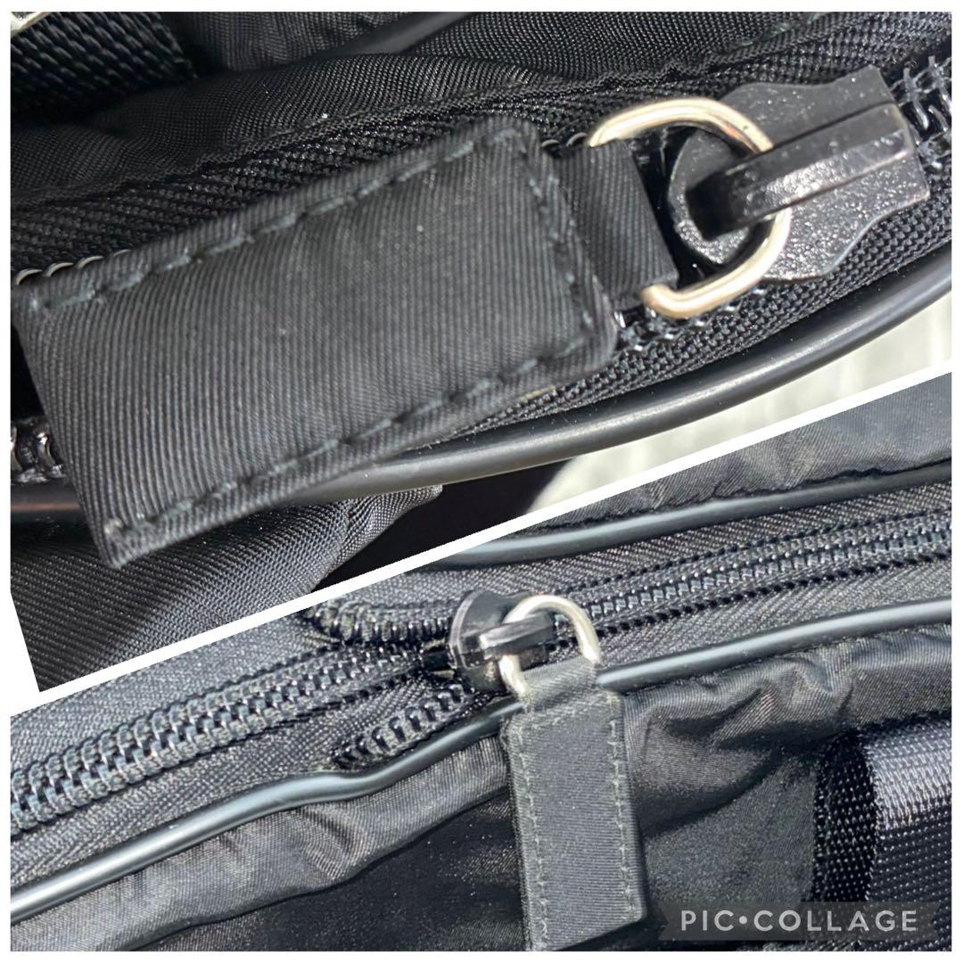 極美品✨プラダ　ナイロン　2wayハンドバッグ　ビジネス　肩掛け　A4収納可　黒