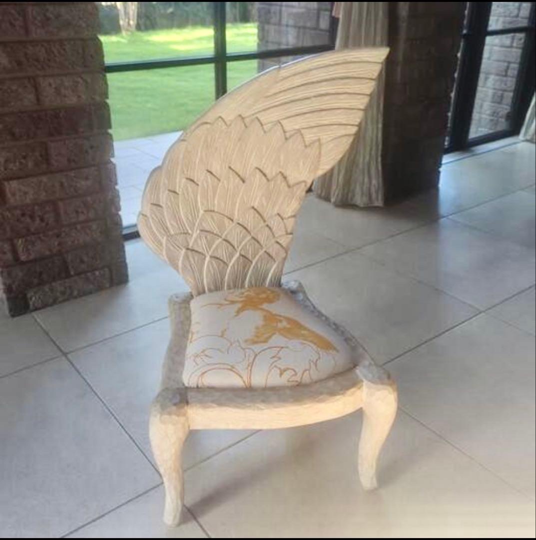 アンティークチェア　アンティーク　椅子　チェア　骨董　ハイバックチェア　輸入家具