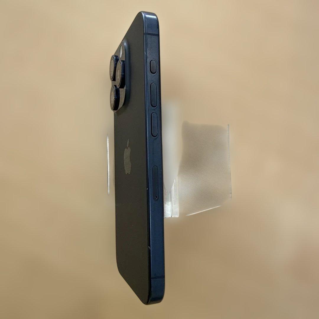 【美品】iPhone 15 Pro 256GB ブルーチタニウム SIMフリー