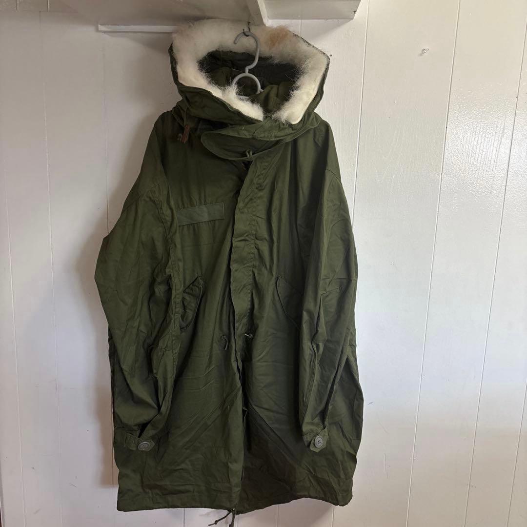 美品　米軍実物　M65パーカー　フィッシュテールパーカーMEDIUMフルセット