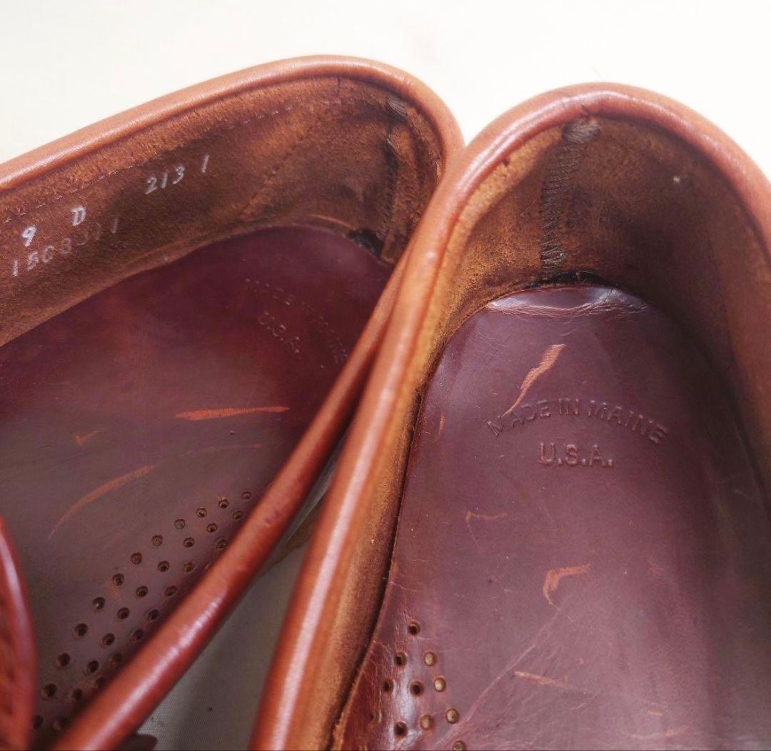 MADE IN MAINE U.S.A.アメリカ製レザーシューズペニーローファー