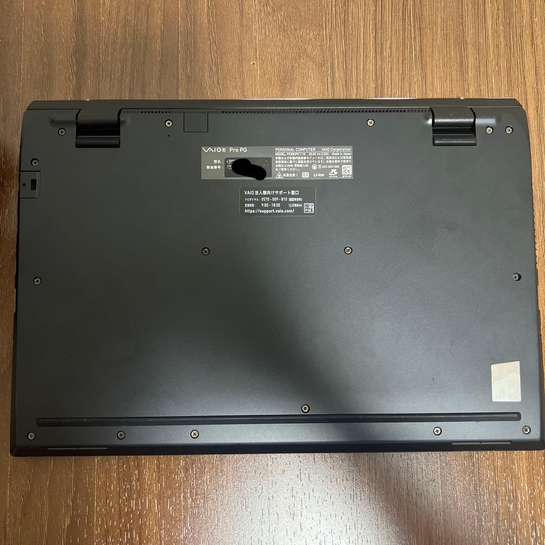 年末セール　2022年製VAIOProPG ノートPC ブラック VJPG218