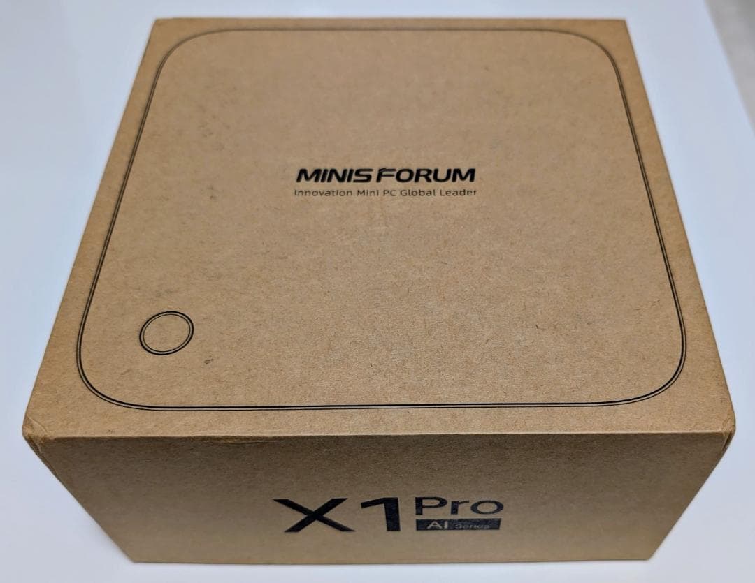 た*き様 新品未開封 Minisforum 32GB+1TB　AI 9 HX 3