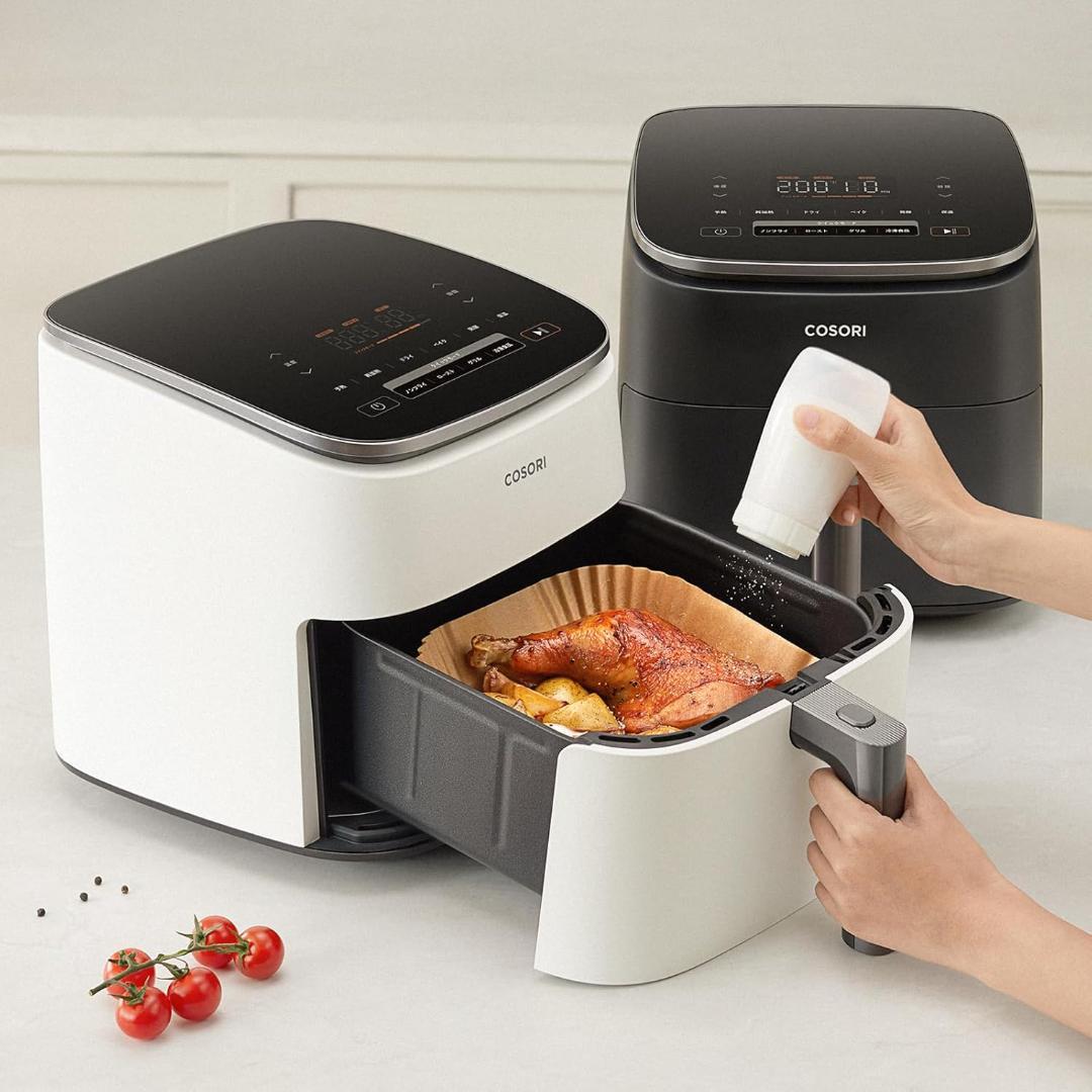 COSORI ノンフライヤー 6L大容量 家庭用 エアフライヤー DCモーター