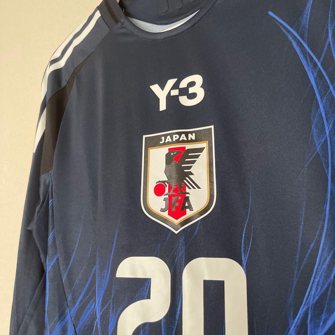 【Lサイズ】Y-3サッカー日本代表 オーセンティックユニフォーム 久保建英#20
