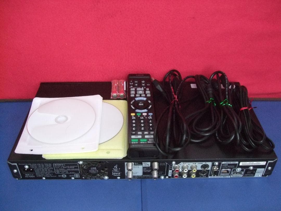 SONY ブルーレイレコーダー BDZ-AT350S 動作品