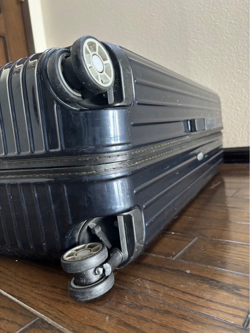 RIMOWA: 初期型サルサエアー、ネイビー色、91リットル、82573シリーズ