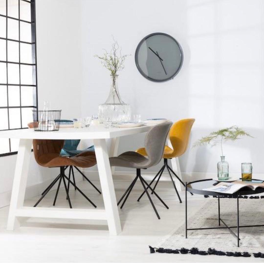 【美品】zuiver ザイファー 壁掛け時計　約60cm × 60cm