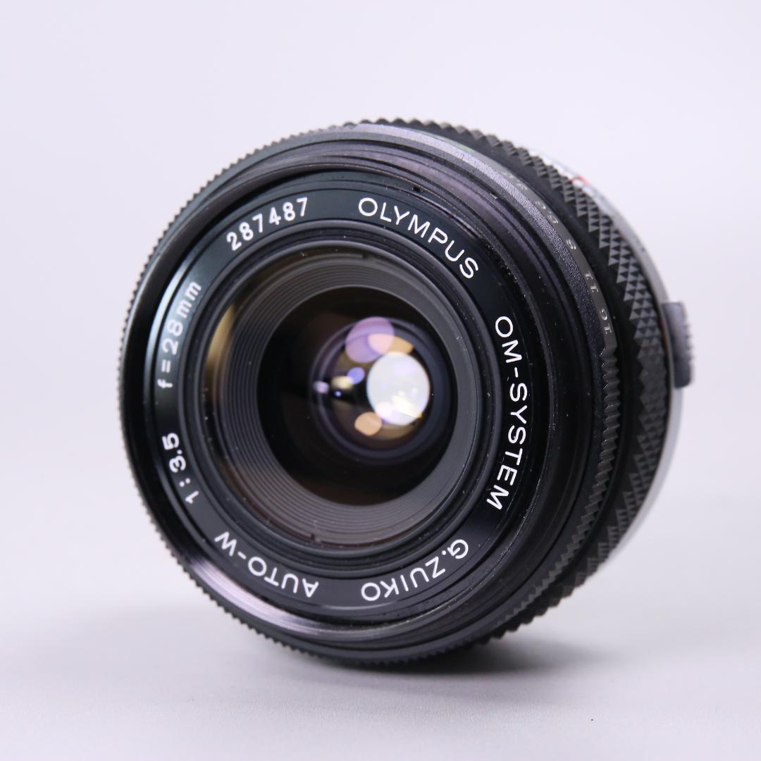 ☆腐食なし！良品☆OLYMPUS OM-1 28mm F3.5　＃482