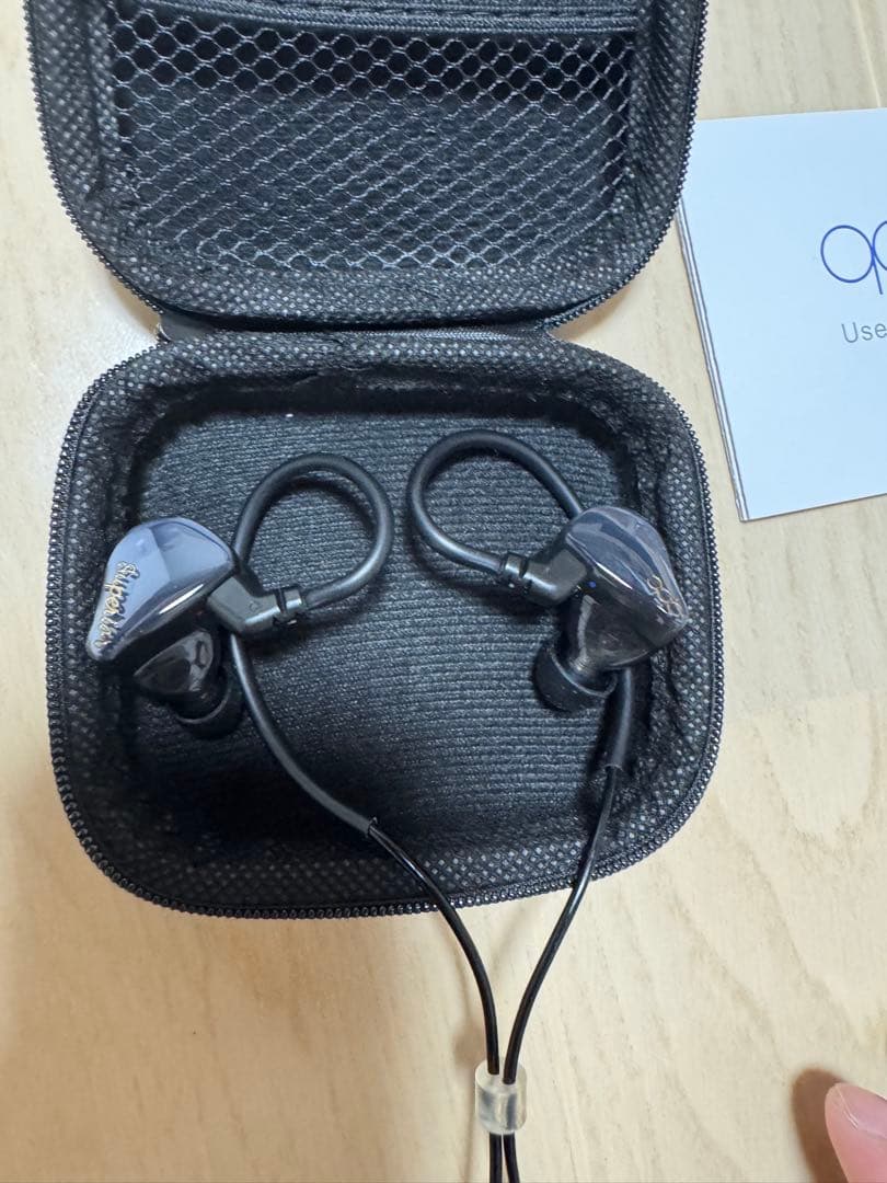 イヤホン QDC SUPERIOR Piano Black