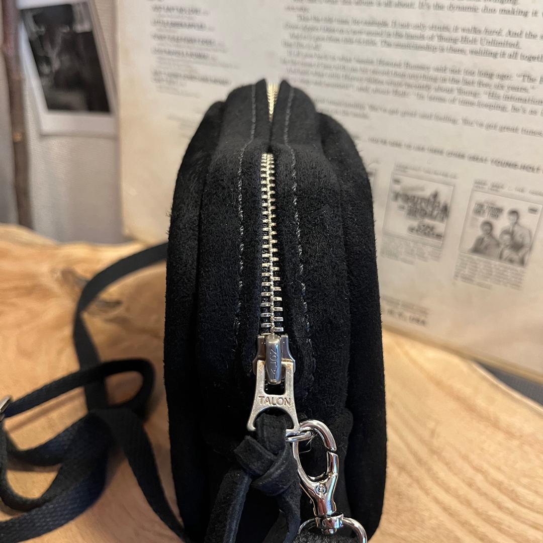 リトルミイのワッペン付きポシェット kudu革バッグ レザーポシェット #232