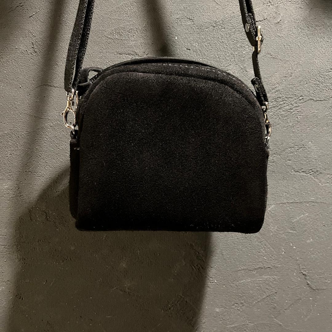 リトルミイのワッペン付きポシェット kudu革バッグ レザーポシェット #232