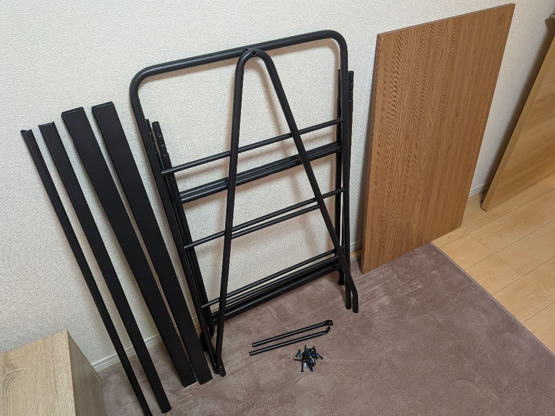 IKEA HVERUD　イケア　ホーヴェルード デスク 作業台　テーブル　美品