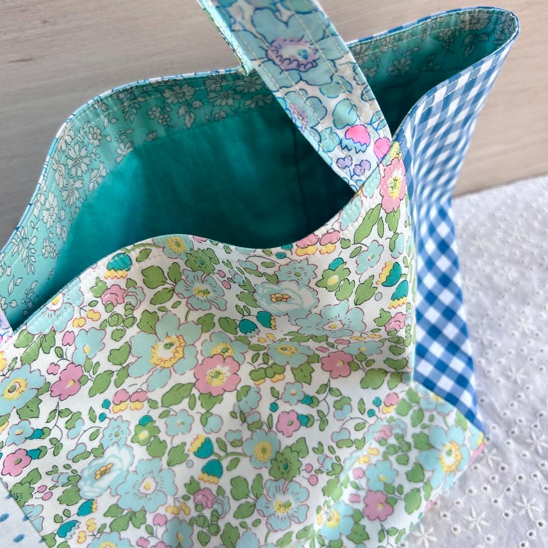 ☆デイジーさま☆ハンドメイド リバティ 輸入リバティ トートバッグ エコバッグ