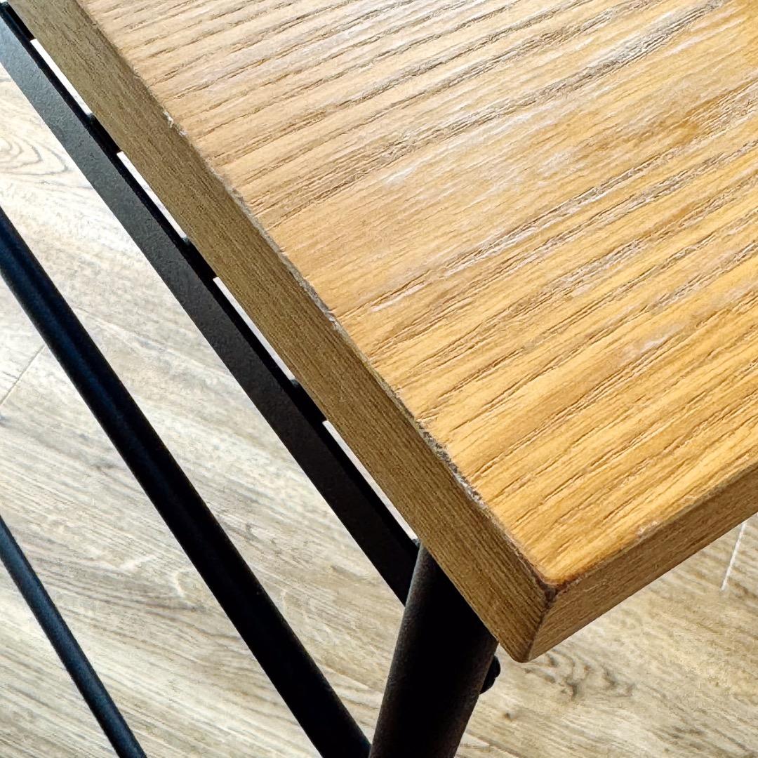 LOWYA PCデスク 引き出し天然木使用ヴィンテージオフィス【販売終了品】