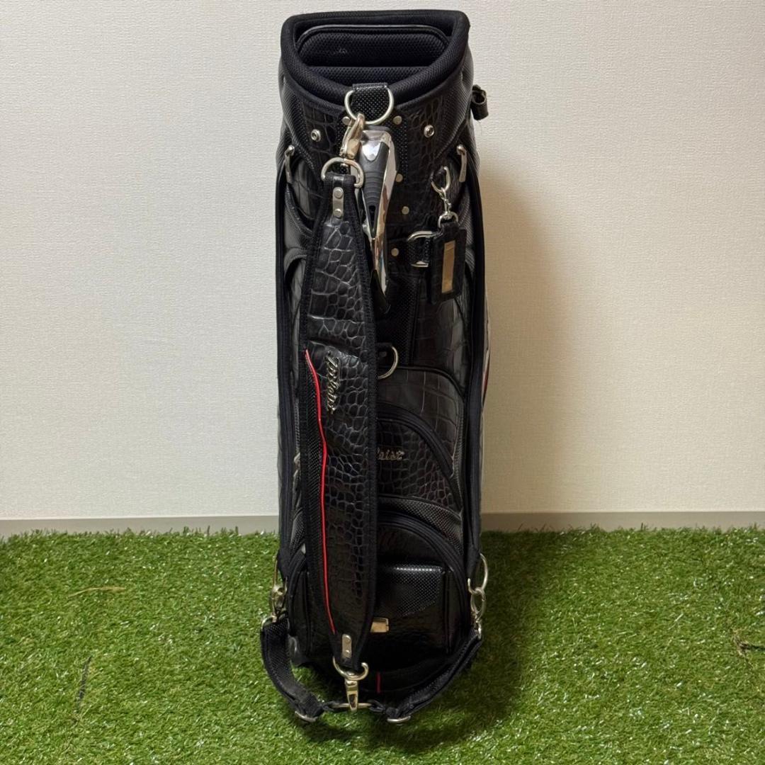 Titleist タイトリスト 限定品 キャディバッグ ゴルフバッグ 革製