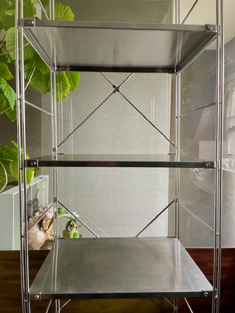 TN KING◾️無印良品 ステンレスユニットシェルフ特大 6段ALLステン