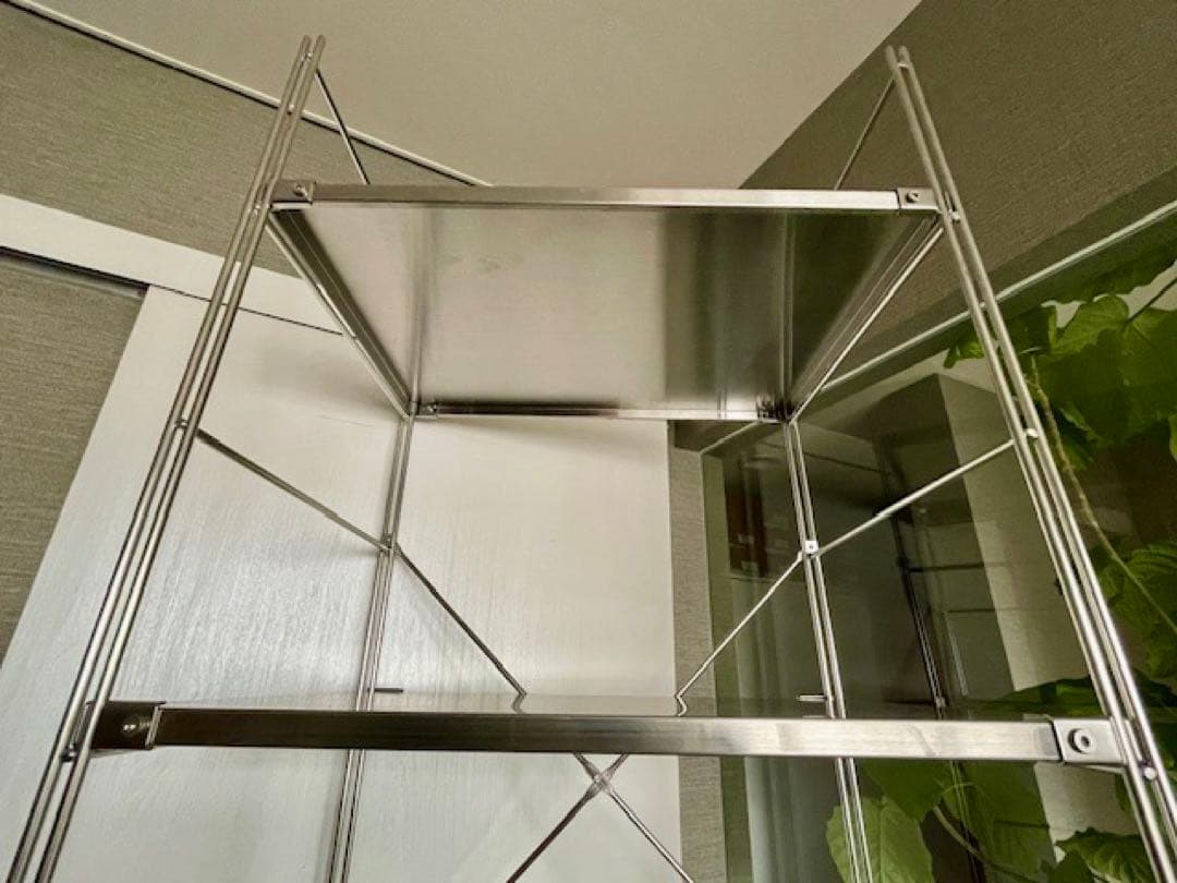 TN KING◾️無印良品 ステンレスユニットシェルフ特大 6段ALLステン