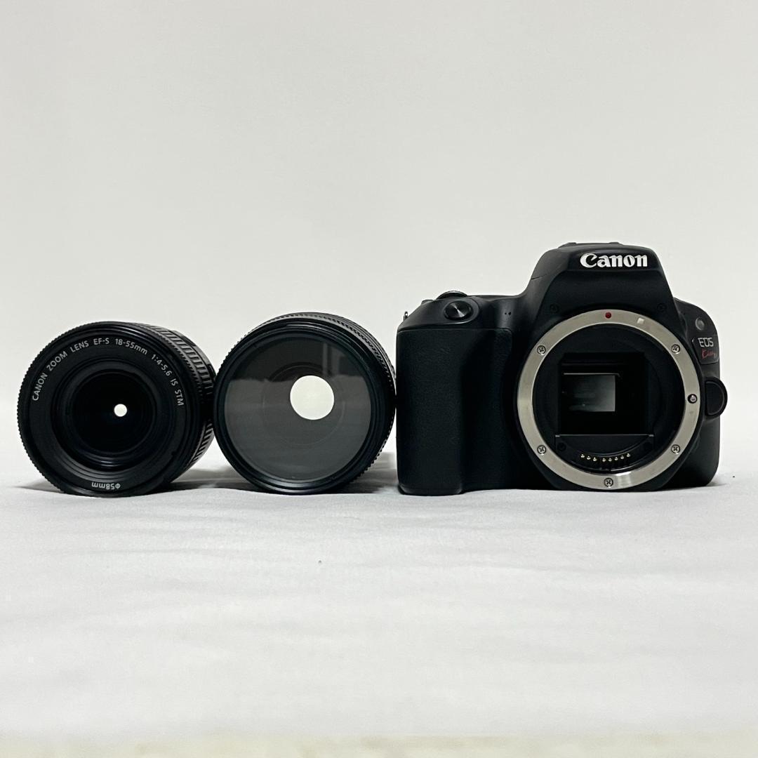 一眼レフ入門に❣️ Canon EOS Kiss X9 Wレンズセット
