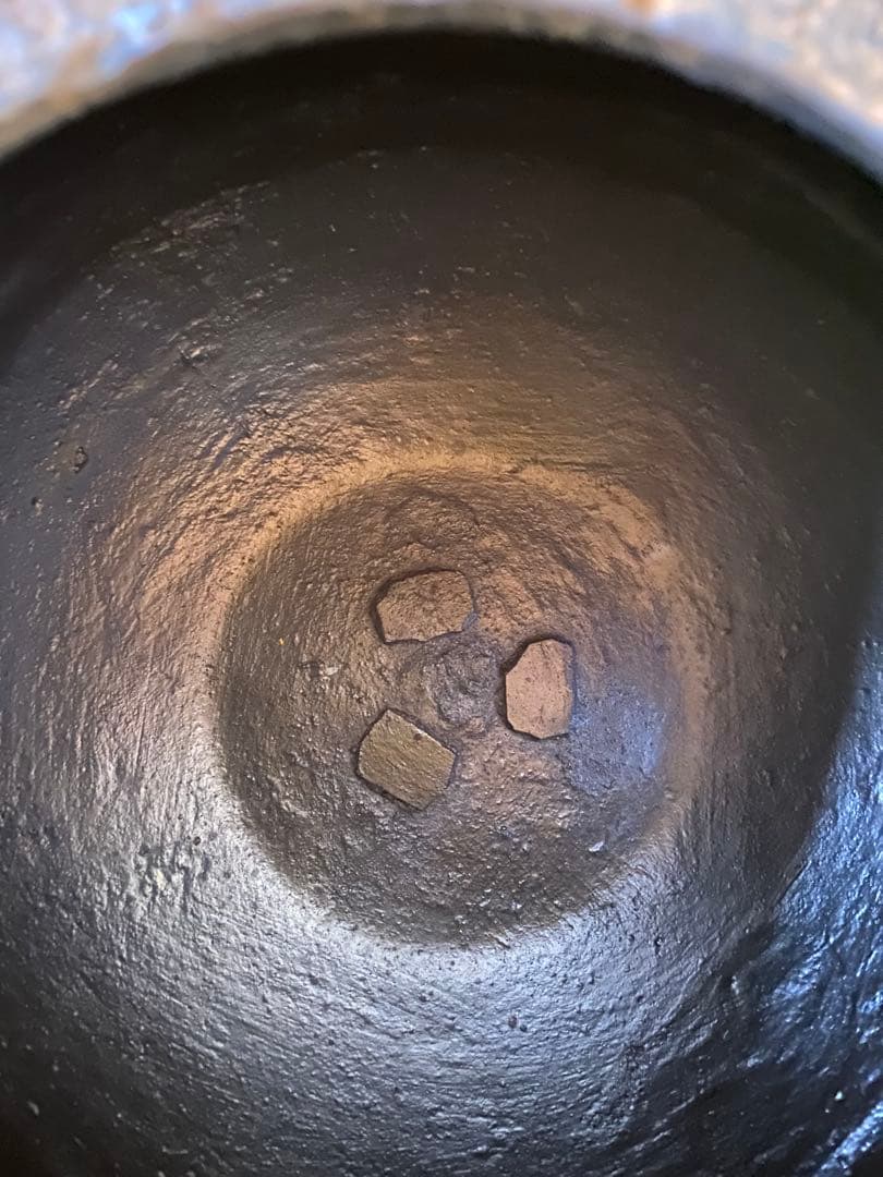 ふくべ釜　釜師　門脇喜平氏作